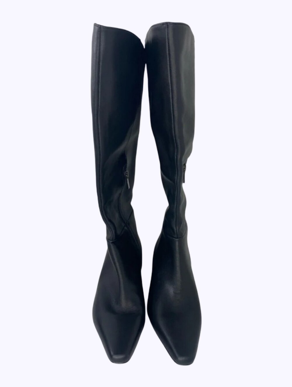 Jason Wu Petrie Black Leather Knee-High Women's Riding Boots Size 8.5 New